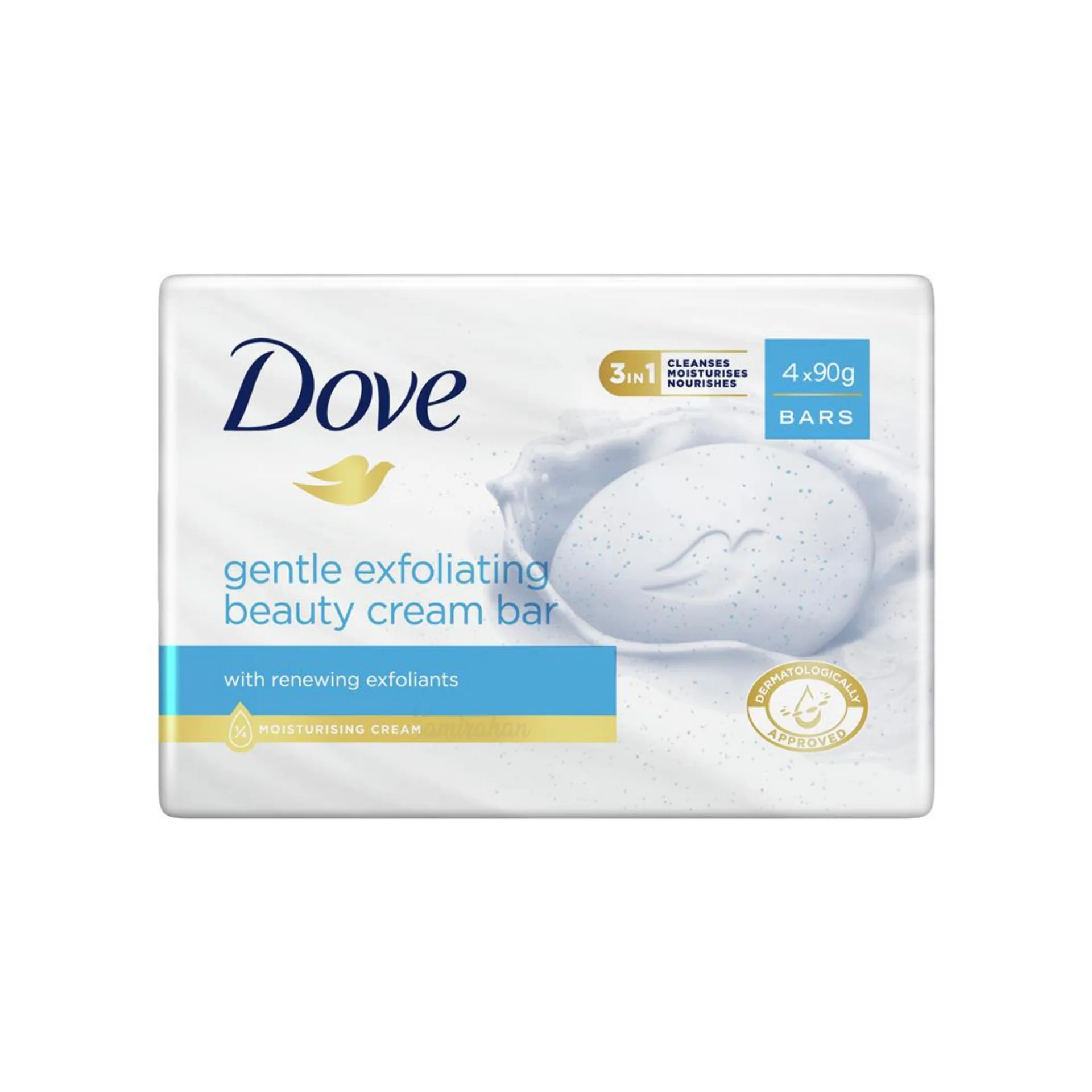 Dove Gentle Exfoliating Beauty Cream Bar – 90g